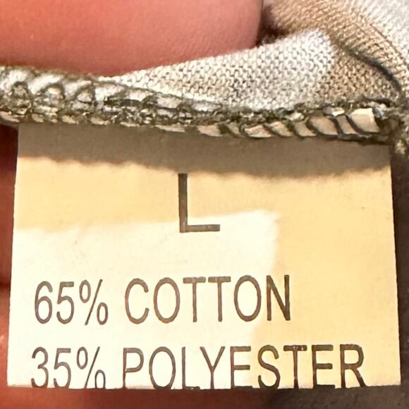 New! UrbanGlow Women’s Sz Lrg Camouflage American Flag Short Sleeve Top K713 - Picture 10 of 11